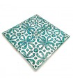 Azulejo Andaluz Mosaico Zellige Nazari 15x15 cm - Feito à mão - Modelo 92