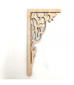 Esquinera de Madera Decorativa Muebles Puertas Armarios - Modelo Barroco 3