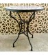 Andalusian handmade mosaic table for garden and terrace: A touch of Arab charm for the summer Tarudan 2 Model
