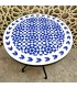 Andalusian handmade mosaic table for garden and terrace: A touch of Arab charm for the summer Tarudan 2 Model