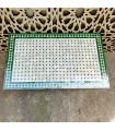 Mesa Mosaico Exterior Jardin Terraza Baja Chill out Artesanía marroquí Decoración Hogar Andalusí Modelo Aadi Akhdar