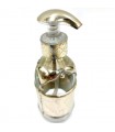 Porte-savon en laiton argenté gaufré pour la salle de bain : décoration marocaine de style andalou - Modèle Suyayatun