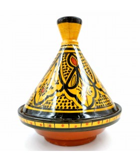 Tajin in ceramica dipinta marocchina - Modello Asfi Craft Tetuan Kabir: autentico e squisito!