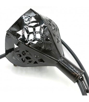 Marokkanisches Deckenlampen- oder Rosetten-Zierset für die Metall-Deckenlampe Suhair-Modell
