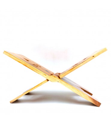 Pupitre ou livres coran en bois Tuya, 1 pièce, artisanat marocain