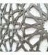 Ventana Árabe - Celosía Metal Árabe - 60 x 34 cm - Metal de 3 mm