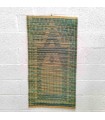 Hand Painted Plant Material Rugs from Tetouan, Morocco