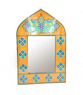 Dekorativer andalusischer Spiegel - Dekoration im Vintage-Stil 100% Artisan - Modell Hak nº20 - 60 x 40 cm