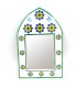 Miroir Andalou Décoratif - Style Vintage Fait Main - Modèle Hak nº20 - 42 x 27 cm