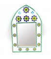 Specchio andaluso decorativo - Stile vintage fatto a mano - Modello Hak nº20 - 42 x 27 cm