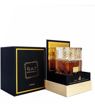 Lattafa Khamrah Eau de Parfum: Un Viaje Sensorial Unisex en la Familia Olfativa Sweet Gourmand