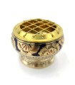 Engraved Bronze Censer - Various Colors - Grids