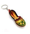 Handmade Keychain in the Shape of a Traditional Pakistani Shoe - Assorted Colors | Exquisite Souvenir of Pakistani Culture