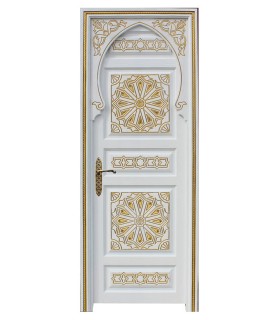 Puerta Interior Modelo CASABLANCA Blanca Lacada - Calidad DELUXE
