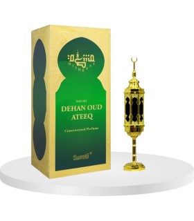 Profumo DELUXE Surrati Dehan Oud Ateeq - 25 ml Kaaba Mekkah Arabia Saudita