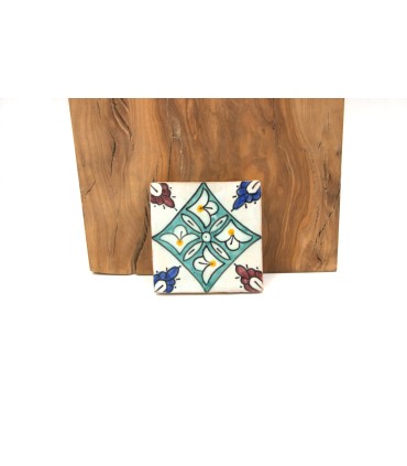 Andalusian Tile - 10 cm - Handmade - Model 12 Online