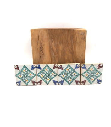 Azulejo Andalusí - 10 cm - Varios Diseños- Artesanal- Modelo 12