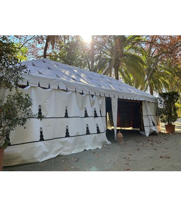 Jaima Arabe 10 x 5 m - PVC - Ideal Ferias Medievales Mercados