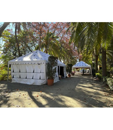 Jaima Arabe 10 x 5 m - PVC - Ideal Ferias Medievales Mercados