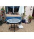 Andalusian handmade mosaic table for garden and terrace: A touch of Arab charm for the summer Tarudan 2 Model
