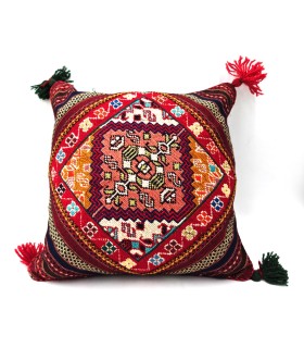 Funda Cojín Kilim Verni (Sumak) Moghan: Arte Oriental Hecho a Mano