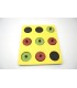 Tic Tac Toe Game with Arabic Lattice Pieces