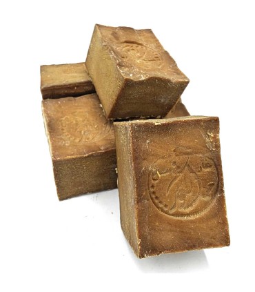 Pack of 5 Aleppo Soaps with Laurel and Extra Virgin Olive Oil - Vegan and Ecological