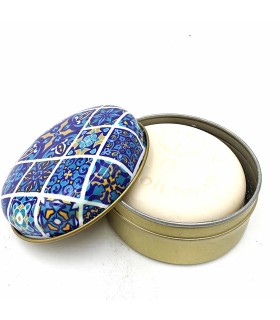 Jabón de Aceite de Oliva en Elegante Caja Metálica 115 gr