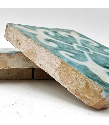 Azulejo Andalusí - Zellige Mosaico Nazari - 10 x 10cm - Artesanal - Modelo 107