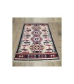 Kilim Otomano Turco – Alfombra Tapiz de Colores Vivos para Decoración Bohemia y Árabe