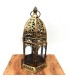 Farolillo Árabe Calado - Dorado Envejecido - 25 cm x 13,5 cm - Modelo 041