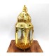 Farol Árabe Calado - Dorado - 17 cm x 9 cm - Modelo 009