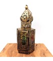 Farolillo Árabe Calado - Dorado Envejecido-23 cm x 8,5 cm - Modelo 933