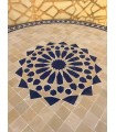 Mesa Mosaico 100 cm - Granado Estrella Alhambra - Modelo Generalife