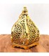 Farolillo Árabe Calado - Dorado - Modelo Kubba 3