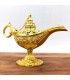 Lámpara Vintage Aladino Dorado - Metal Inoxidable - Modelo Farha 1 - 3 Tamaños