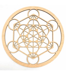 Cuadro Decorativo Celosía Oriental Madera - Decoración Oriental - Corte Láser - Modelo Megatron