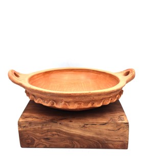 Plato Tajín de Arcilla Oued Laou: Cocina Tradicional, Sin Tapa