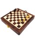 Mini Ajedrez Plegable con Funda Interior – Compacto y Portátil (13,5 cm x 13 cm)