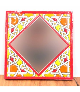 Azulejo Espejo Estilo Alhambra – Decoración Elegante, Modelo Alcazaba