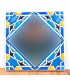 Azulejo Espejo Estilo Alhambra – Decoración Elegante, Modelo los Abencerrajes