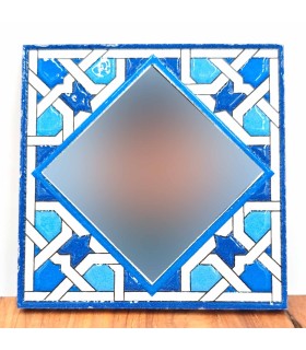 Azulejo Espejo Estilo Alhambra – Decoración Elegante, Modelo Baños Árabes