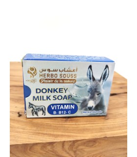 Jabón de Leche de Burra: una Piel Joven y Radiante - Herbo Souss - 115 gr