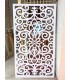 Schermo separatore floreale - 240 x 120 cm