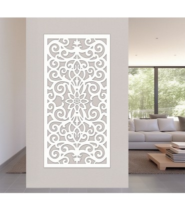 Schermo separatore floreale - 240 x 120 cm