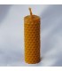 Round Virgin Wax Craftswoman guards of Bee - 8.5 x 3 cm