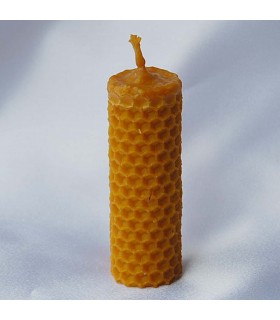 Round Virgin Wax Craftswoman guards of Bee - 8.5 x 3 cm