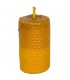 Segeln Virgin Bienenwachs handgearbeiteten round - 5 x 9 cm