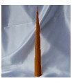 Candela artigianale Torre di Babele - cera d'api Vergine - 30 x 3 cm