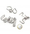 Pack 6 x Steel Ingenuity Games - Various Models - Puzzle